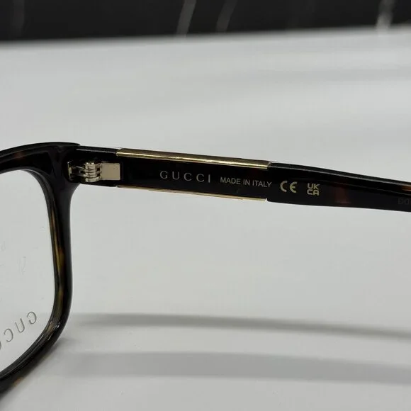NEW GUCCI GG1192O 002 HAVANA WOMEN EYEGLASSES GUCCI - Picture 9 of 10
